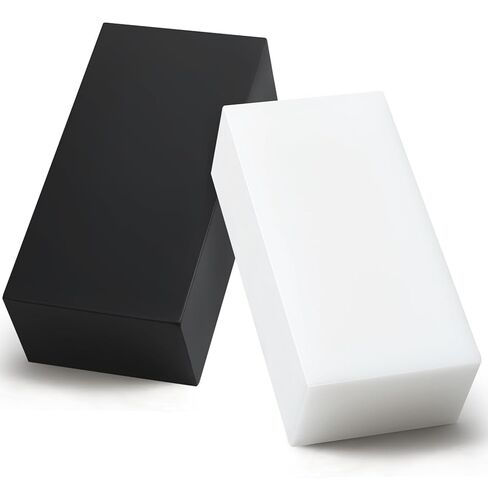 2 Pcs Hdpe Plastic Block 2" x 3" x 6", polyethylene Solid Plastic Block for Machining, White Home Floor Improvement, Prototyping, DIY Projects, Engineering in Saudi Arabia