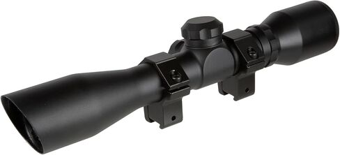 TRUGLO 4 × 32 مم مدمج للصيد التكتيكي، متين مقاوم للماء ومضاد للضباب ومقاوم للخدش، أنبوب من الألومنيوم مزدوج شبكاني مع حامل على طراز ويفر 3/8 وأغطية عدسات متضمنة، أسود in Saudi Arabia