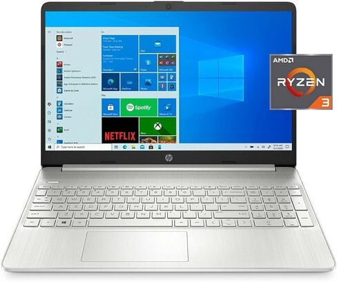 HP 15.6" FHD Touch Laptop, Intel i5, 16GB RAM, 512GB SSD, Windows 11 Pro, Wi-Fi 6, Flagship Business Laptop Bundle with Docking Station – Natural Silver in Saudi Arabia