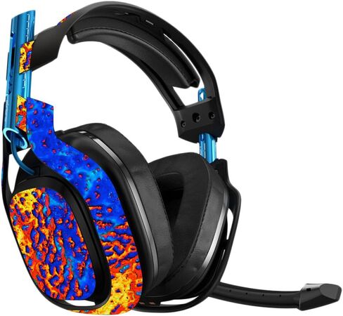 غلاف MightySkins متوافق مع سماعات ألعاب الجيل الثالث من Astro A50 - غطاء ملتف من الفينيل الواقي والمتين والفريد من نوعه سهل التطبيق والإزالة وتغيير الأنماط صنع في الولايات المتحدة الأمريكية in Kuwait