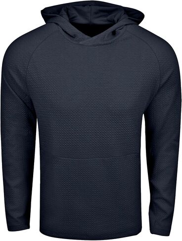 IBKUL Men’s Athleisure Wear Stain Resistant-Solid Men's Popcorn Stitch Hoody-94000 in Saudi Arabia