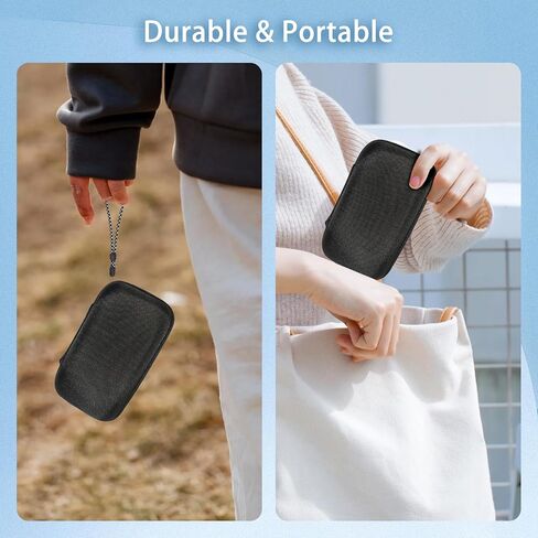 Carrying Case for Innioasis G5 with 2 Pack Soft Screen Protectors - Hard Shell Protective Carrying Case, Portable Travel Storage Bag with Carabiner | Anti-scrathes&Shockproof in Saudi Arabia