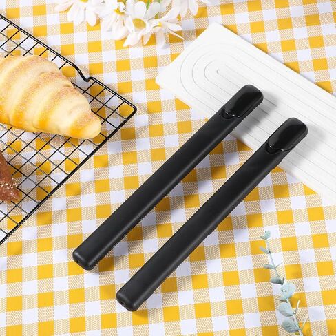 2 PCS Chopsticks Storage Case, Plastic Utensil Holder with Side Opening Lightweight Chopstick Storage Container Portable Carrying Holder for Chopsticks Travel Chopstick Box for Reusable, Black in Saudi Arabia