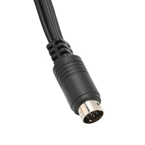 Mini DIN to 6 Cable, Clear Signal Stable Sound Video Composite Wire with 9 Pin Plug, for Digital Camcorder TV AV Receiver DVD Player in Saudi Arabia