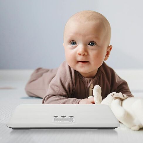 TIDTALEO Electronic Scale Digital Display Weight Scale for Babies and Pets High Precision Health Without Battery Suitable for Home and Travel Use in Saudi Arabia