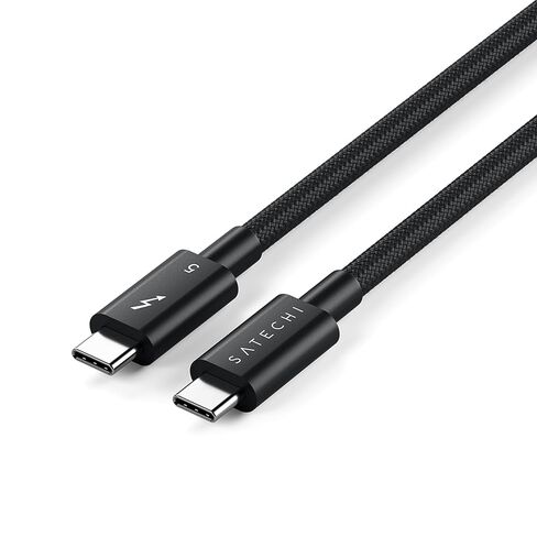 كابل Thunderbolt 5 معتمد من Satechi، 240 وات PD، بيانات 120 جيجابت/ثانية، مزدوج 8K@60 هرتز، ثلاثي 4K@144 هرتز، Thunderbolt 5/4/3، كابل USB-C متوافق مع iPhone 17، MacBook Air/Pro، أجهزة الكمبيوتر المحمولة in Saudi Arabia