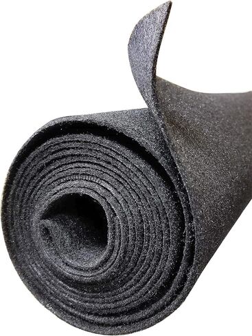 Polymat Quality 3ft X 48" Wide Charcoal Speaker Box Carpet Sub Box Polymat Carpet Truck Car Trunk Liner, Dash Cover, Interior Headliner Automotive Carpet in Saudi Arabia