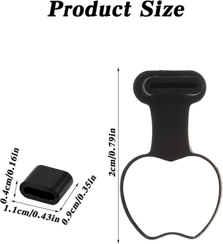 20 قطعة من سدادات الغبار ذاتية اللصق من النوع C، غطاء غطاء USB-C، غطاء منفذ الشحن من النوع C متوافق مع أي قابس غبار لمنافذ شحن USB-C in Kuwait