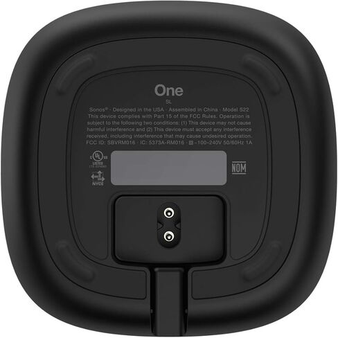 Sonos Three Room Set One SL - The Powerful Microphone-Free Speaker for Music and More - Black (Renewed) in Saudi Arabia