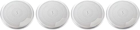 4PCS Stainless Steel Car Door Audio Speaker Cover Frame Sticker Fit for BMW X3 G01 X4 G02 F30 F32 F33 F36 3GT Accessories Door Audio Speaker Cover(18-22X3 X4 B) in Saudi Arabia