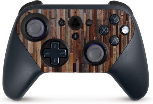 غلاف MightySkins متوافق مع جهاز التحكم Amazon Luna - خشبي | غطاء ملتف واقٍ ومتين وفريد ​​من نوعه من الفينيل | سهل التطبيق والإزالة وتغيير الأنماط | صنع في الولايات المتحدة الأمريكية in Kuwait