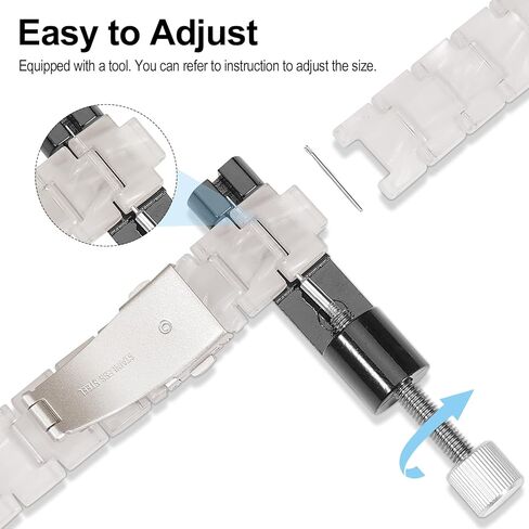 Compatible with Garmin Vivoactive 5 Watch Band Resin, 20mm Strap Compatible for Garmin Vivoactive 6/3/Forerunner 245/165/55/570 42mm/645 Wristband Bracelet Replacement with Stainless Steel Buckle in Saudi Arabia