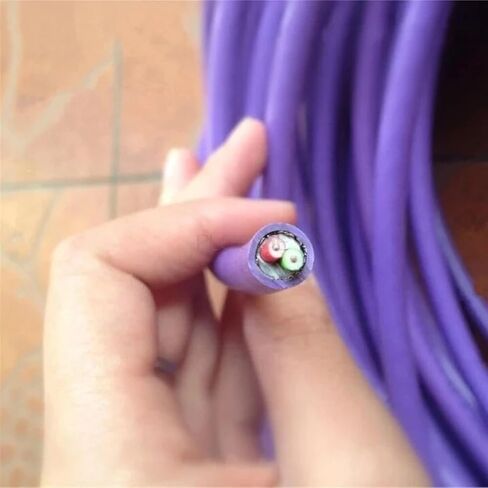 5 Meters 6XV1830-0EH10 Cable Color Purple 2 Wires Shielded for Profibus DP Bus Networking in Saudi Arabia