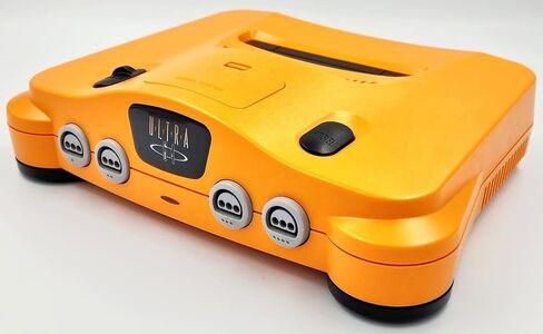N64 Console Shell - سلسلة Funtastic الجديدة لـ N64 - إصدار محدود: Spice Orange in Saudi Arabia