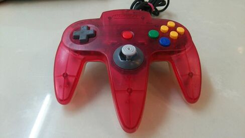 Nintendo 64 System - Video Game Console - Clear Red Limited in Saudi Arabia