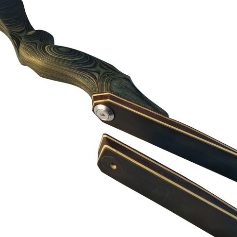 ZSHJGJR 60 بوصة Black Hunter تم إنزال أطراف القوس الطويلة استبدال أطراف القوس فقط لليد اليمنى واليد اليسرى 30 رطل - 60 رطل in Kuwait