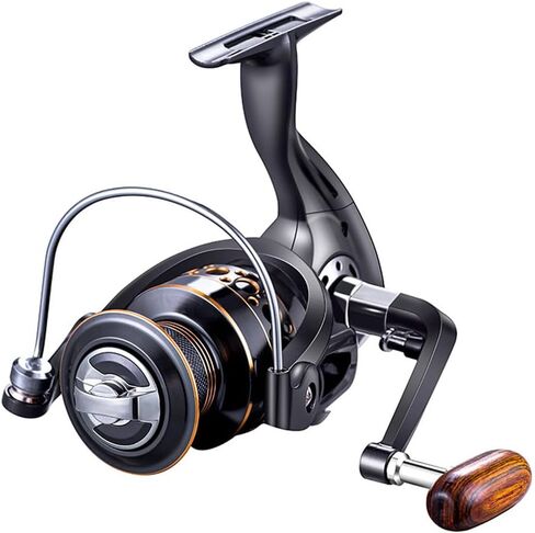 Spinning Reel, Freshwater and Saltwater Spinning Fishing Reel, 5.2:1 High-Speed Gear Ratio,CNC Aluminum Spool & Handle in Saudi Arabia