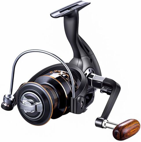 Spinning Reel, Freshwater and Saltwater Spinning Fishing Reel, 5.2:1 High-Speed Gear Ratio,CNC Aluminum Spool & Handle in Saudi Arabia