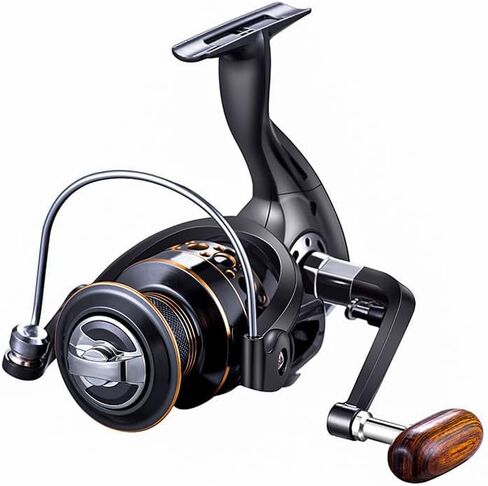Spinning Reel, Freshwater and Saltwater Spinning Fishing Reel, 5.2:1 High-Speed Gear Ratio,CNC Aluminum Spool & Handle in Saudi Arabia