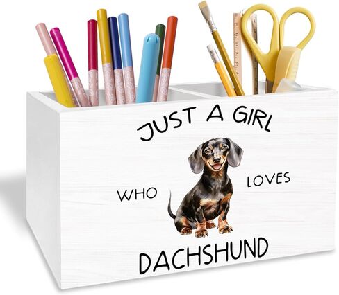 Rustic Floral Horse Pen Holder for Desk, Gifts for Horse Lovers Pencil Organizer, Just a Girl Who Loves Horses Wooden Box Sign Desk Decor for Home Office Decoration in Saudi Arabia