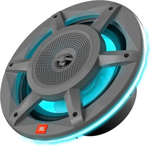 JBL — 8 بوصات (200 ملم) StadiumMarine ثلاثي الاتجاهات قابل للتحويل مع 200 واط RMS، و500 واط من الطاقة القصوى، ومكبر صوت Plus One™ من مادة البولي بروبيلين ومخاريط متوسطة المدى، تصنيف IPX3 (IPX5 من الأمام) (حماية مستوى نفاث الماء) in Saudi Arabia