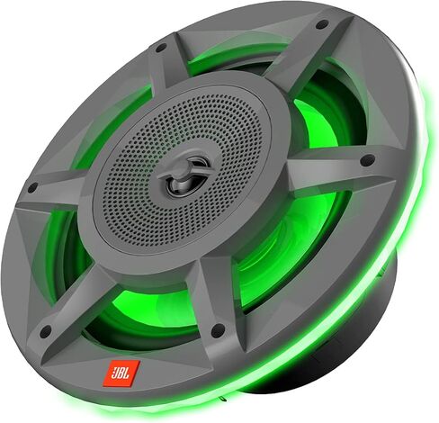 JBL — 8 بوصات (200 ملم) StadiumMarine ثلاثي الاتجاهات قابل للتحويل مع 200 واط RMS، و500 واط من الطاقة القصوى، ومكبر صوت Plus One™ من مادة البولي بروبيلين ومخاريط متوسطة المدى، تصنيف IPX3 (IPX5 من الأمام) (حماية مستوى نفاث الماء) in Saudi Arabia