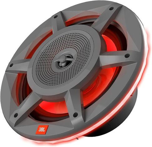 JBL — 8 بوصات (200 ملم) StadiumMarine ثلاثي الاتجاهات قابل للتحويل مع 200 واط RMS، و500 واط من الطاقة القصوى، ومكبر صوت Plus One™ من مادة البولي بروبيلين ومخاريط متوسطة المدى، تصنيف IPX3 (IPX5 من الأمام) (حماية مستوى نفاث الماء) in Saudi Arabia