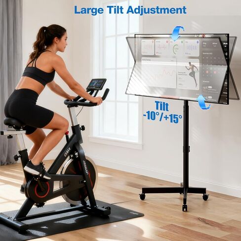 Mobile TV Cart for 13-55 inch TVs Holds up to 77 lbs in Saudi Arabia