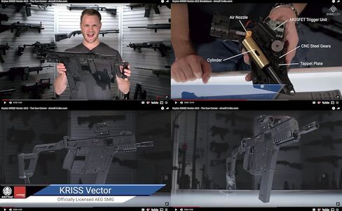 Evike Airsoft - KRYTAC G30 95rd Mag لـ Kriss Vector AEG Airsoft (اللون: أسود/ماج فردي) in Kuwait