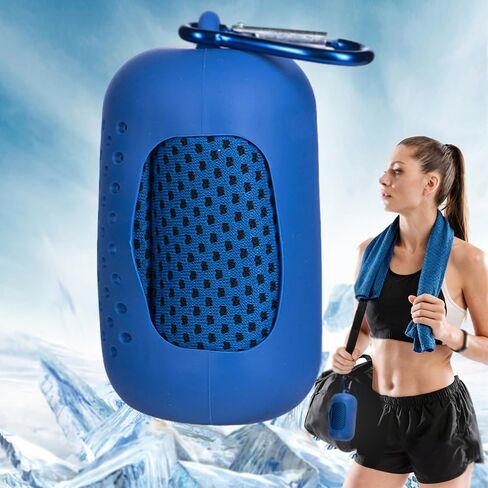 Quick Dry Towel Super Absorbent Microfiber Travel Towel Compact Fast Drying for Camping Gym Beach Swimming Yoga Sports Perfect Sweat Towels Blue in Saudi Arabia