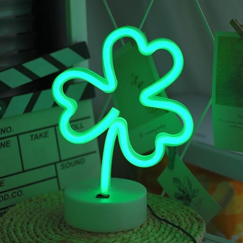 Green Cactus Neon Light Signs LED Cactus Neon Night Lights with Pedestal Room Decor Battery/USB Operation Lamps Neon Signs Light Up Children's Room Bedroom Wedding in Saudi Arabia