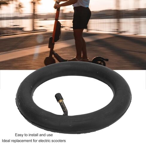 8x2.0‑5 Inner Tube Replacement, Butyl Rubber Inner Wheels Tire Tube with Bent 45 Degree Valve for Wheelbarrow, Electric Gas Scooter, Trolley, Mini Pocket Bike,s, Mower, Tractor, Garden cart, Dolly in Kuwait