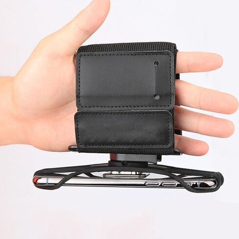 Wristband Phone Holder, Universal Cell Phone Armband for Running Walking 360° Rotation Forearm Wrist Workout Sports Arm Band Fits Samsung Galaxy A16 A15 A14 A13 A03s iPhone 16e 16 15 14 13 12 Pro Max in Saudi Arabia