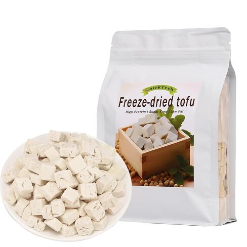 Freeze Dried Tofu Cubes,5.29oz-Sized High Protein Dehydrated Tofu – Instant Vegan Food for Ramen Toppings, Miso Soup, Hiking & Emergency Keto Meals in Saudi Arabia