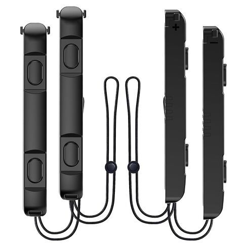 FUNDIARY 2 Pack Wrist Strap Compatible with Switch 2 Joycon, Switch 2 Lanyard Replacement Parts Accessories Controller Attachments for Joycon Straps with Support Adjustable Tightness Design(Black) in Saudi Arabia