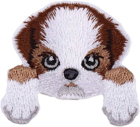 Clothing Patches Cute Backpack Decoration Shiba Iron On Baby's Clothes Applique in Saudi Arabia