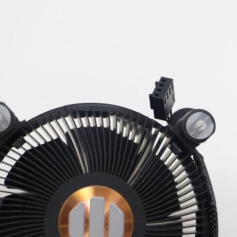 مبدد حراري من الألومنيوم النحاسي متوافق مع مروحة تبريد وحدة المعالجة المركزية Intel LGA1200/1151/1150/1155/1156 لـ i3-11100、i3-11100F، i5-11400、i5-11400F 10/11th Gen Alder Lake CPU (حتى 65 وات) in Kuwait