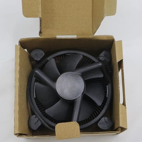 مبدد حراري من الألومنيوم النحاسي متوافق مع مروحة تبريد وحدة المعالجة المركزية Intel LGA1200/1151/1150/1155/1156 لـ i3-11100、i3-11100F، i5-11400、i5-11400F 10/11th Gen Alder Lake CPU (حتى 65 وات) in Kuwait