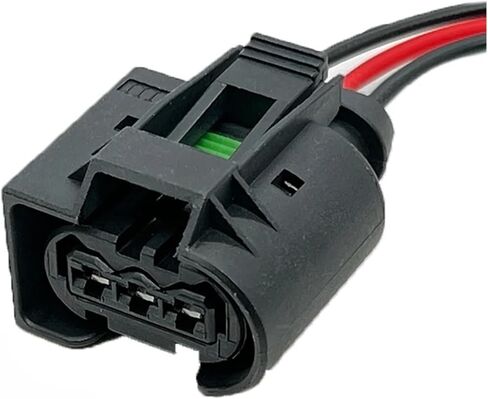 Automotive Electrical connectors 3Pin Auto Kostal Injector pl;/UG ABS Crankshaft Sen/;SOR Electronic Connector Wiring Harness Fit Compatible 09441391 50290970(1Pc) in Saudi Arabia