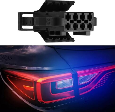 2 Set 8-Pin Connector Plug 3B0972724 with Micro Timer Terminals for Electrical System Compatible with Audi Compatible with VW in Saudi Arabia