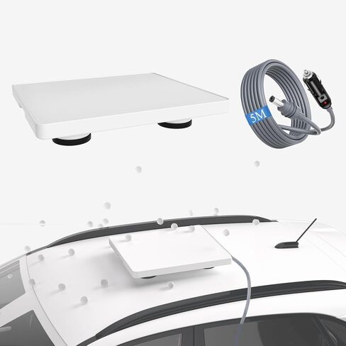 for Starlink Mini Magnetic Mount, Protective Cover & 5m Car Charger in Saudi Arabia