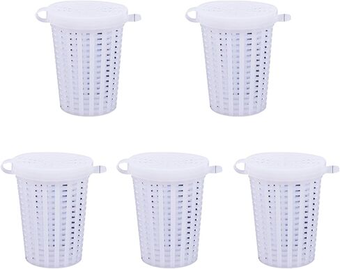 5Pcs Fishing Baits Cage Trap Fish Lure Feeder Basket Holder Baits Bucket Portable Fish Lure Fishing Baits Cage in Saudi Arabia