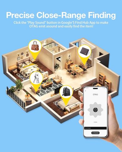 Air Tags for Android,Air Tags-4 Pack Android,Air Tracker Tags with 6 Case,2 Year Battery Life,Google Find Trackers for Google'S Find Hub App,IP65 Waterproof Luggage Air Tracker Tag for Keys in Saudi Arabia