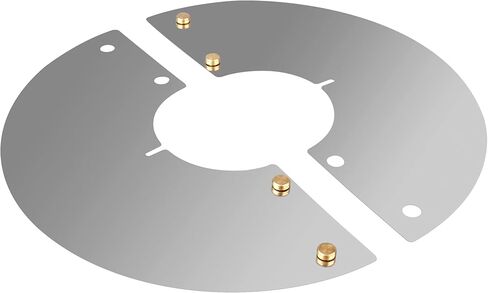 SUNJIKA Candle Reflector Compatible with UCO Candle Lantern Parts,Stainless Steel Lantern Reflectors Enhances Light Focus and Brightness for Uco Camping Candle Lantern in Kuwait