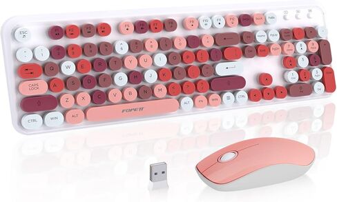 Pink Foldable Mini Bluetooth Keyboard, Portable Compact Wireless Rechargeable Keyboard with 67 Slim Quiet Keys, Cute Pocket-Sized Travel Keyboard for iPad iPhone Android Tablet Mac Windows-Cat Theme in Saudi Arabia