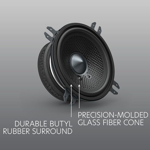 AudioControl Altitude Series 3.5 بوصة، مكبرات صوت للسيارة متوسطة المدى، 50 وات RMS، 4 أوم، تصميم منخفض، حامل سطحي، سهل التركيب (زوج) in Saudi Arabia