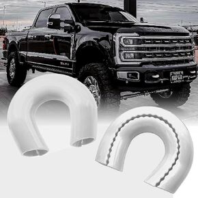 أغطية خطاف السحب المخصصة تناسب 2017-2026 Ford Super Duty F250 F350 F450 ، Hitch Cover Cover Tow Hooks متوافقة مع F250 F350 F450 Accessories 2017-2026 (Red) in Kuwait