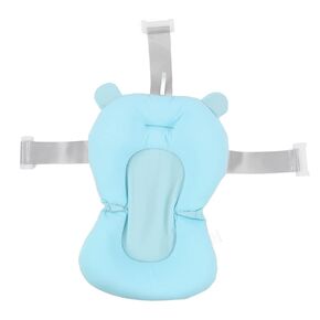 Baby Bath Seat Cushion Floating Safe Foldable Adjustable Infant Bath Supporter for Newborn Blue Bear, Supports Baby Body, Safety to Use, Easy to Clean, Odorless Material, Optimal (White Stars) in Saudi Arabia