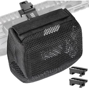 Feyachi Shell Catcher Heat Resistant Brass Catcher with Quick Release Zipper and Picatinny Rail Mount for Efficient Brass Shell Collection Ideal for Shooting Hunting in Saudi Arabia