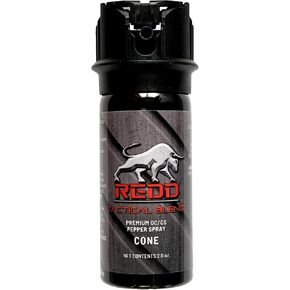 Redd, رذاذ الفلفل التكتيكي OC/CS - مخروط علوي قابل للطي (2 أونصة) in Kuwait